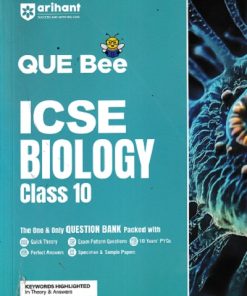 ICSE QUE Bee Biology Class 10 Exam 2026 | ARIHANT