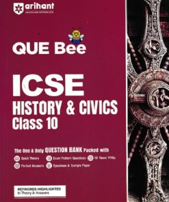 ICSE QUE Bee History & Civics Class 10 Exam 2026 | ARIHANT