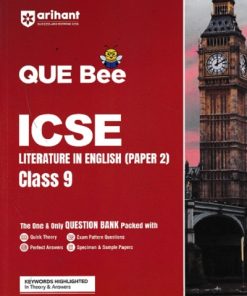 ICSE QUE Bee Literature in English (Paper-2) Class 9 Exam 2026 | ARIHANT