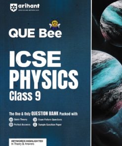 ICSE QUE Bee Physics Class 9 Exam 2026 | ARIHANT