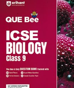 ICSE QUE Bee Biology Class 9 Exam 2026 | ARIHANT