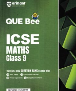 ICSE QUE Bee Maths Class 9 Exam 2026 | ARIHANT