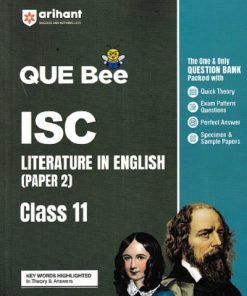 ISC QUE Bee Literature in English (Paper-2) Class 11 Exam 2026 | ARIHANT