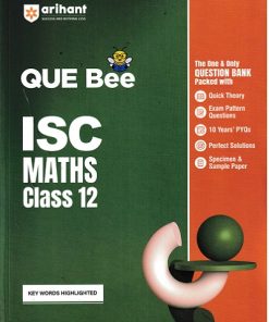 ISC QUE Bee Maths Class 12 Exam 2026 | ARIHANT