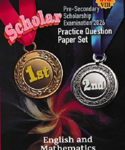 SCHOLAR PRE SECONDARY SCHOLARSHIP EXAMINATION 2026 PRACTICE QUESTION PAPER SET ENGLISH AND MATHEMATICS CLASS 8 | PHADAKE BOOK HOUSE