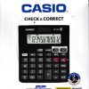 Casio | Calculator | Check & Correct MJ12DBK