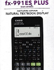 Casio Fx991 Es Plus Scientific Calculator 417 Functions |