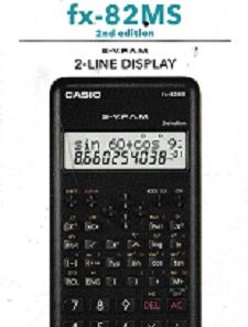 Casio Scientific Calculator FX82MS 2nd Edition (240 Functions)