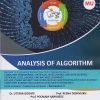 ANALYSIS OF ALGORITHM [Course Code 2113113] For MU Semester 3 Second Year Degree Course (BE) In Computer Engineering | Dr. Uttara Gogate | Nirali Prakashan