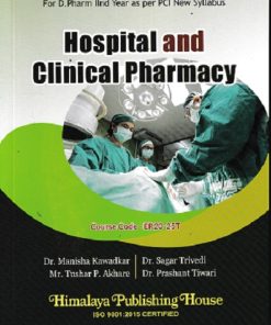 HOSPITAL AND CLINICAL PHARMACY | DR MANISHA KAWADKAR | HIMALAYA