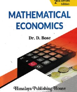 MATHEMATICAL ECONOMICS | DR D BOSE | HIMALAYA