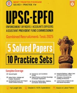 UPSC EPFO (Enforcement Officers/ Accounts Officers Assistant Provident Fund Commissioner) 2025 | 5 Solved Paper & 10 Practice Sets | ARIHANT