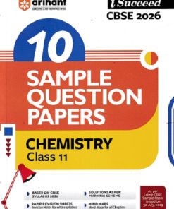 CHEMISTRY Class 11th CBSE – ISUCCEED – 10 SAMPLE QUESTION PAPERS 2026 | ARIHANT