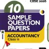 ACCOUNTANCY Class 11th CBSE – ISUCCEED – 10 SAMPLE QUESTION PAPERS 2026 | ARIHANT