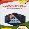 FUNDAMENTALS OF RESOURCE MANAGEMENT for MU Second Year BCom Business Economics Semester 3 | Dr. Rupesh B. Gaikar, Dr. Sonam More | Nirali Prakashan