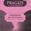 PRAGATI CORPORATE ACCOUNTING 1 for SY BCom Semester 3 | Pragati Books