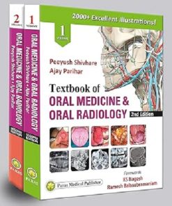 SET OF TWO BOOK | TEXTBOOK OF ORAL MEDICINE & ORAL RADIOLOGY VOL 1 & 2 | PEEYUSH SHIVHARE | PARAS