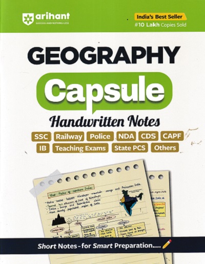 Geography Capsule Handwritten Notes | ARIHANT