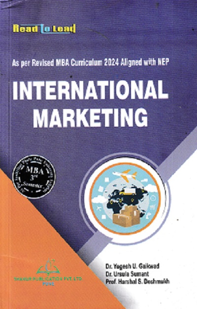 INTERNATIONAL MARKETING | DR YOGESH U GAIKWAD | THAKUR