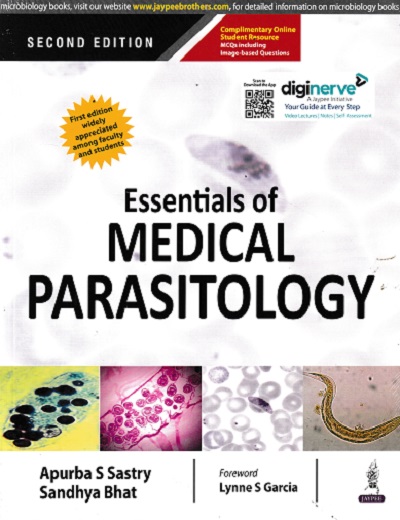 ESSENTIALS OF MEDICAL PARASITOLOGY | APURBA S SASTRY | JAYPEE