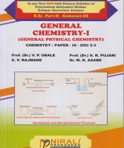 GENERAL CHEMISTRY 1 (General Physical Chemistry) Paper 3 for Solapur University BSc Part 2 Semester 3 | Prof. Dr. V.P. Ubale | Nirali Prakashan