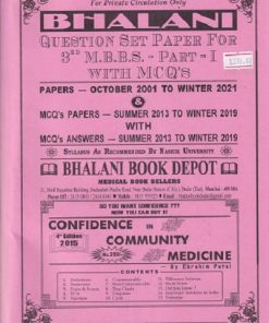 QUESTION SET PAPER For 3rd Year MBBS Part-I WITH MCQs | Bhalani