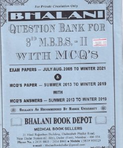 QUESTION BANK For 3rd Year MBBS Part 2 WITH MCQs | Bhalani
