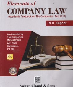 ELEMENTS OF COMPANY LAW | N.D. KAPOOR | SULTAN CHAND & SONS