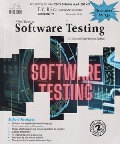 A TEXTBOOK OF SOFTWARE TESTING | DR. KALYANI SAMBHOO ( SALLA) | Vision Books