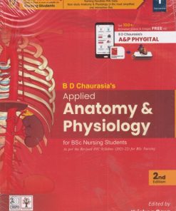 BD CHAURASIAs APPLIED ANATOMY & PHYSIOLOGY For BSc Nursing Students | KRISHNA GARG | CBS