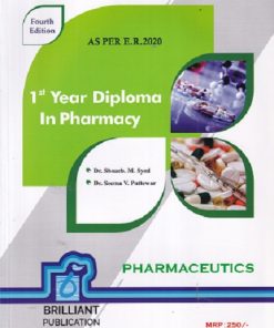 PHARMACEUTICS |  DR. SHOAEB M. SYED, DR. SEEMA V. PETTEWAR | BRILLIANT PUBLICATIONS