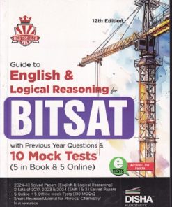 GUIDE TO ENGLISH & LOGICAL REASONING FOR BITSAT | Disha Publication