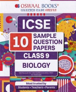 ICSE 10 SAMPLE QUESTION PAPERS Class- 9 BIOLOGY 2024 | OSWAAL BOOKS