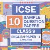 ENGLISH Paper 1 (Language) ICSE 10 SAMPLE QUESTION PAPERS Class 9th | OSWAAL BOOKS