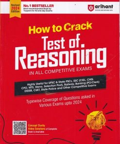 HOW TO CRACK TEST OF REASONING (VERBAL, ANALYTICAL & NON-VERBAL REASONING) | JAIKISHAN, PREMKISHAN | ARIHANT