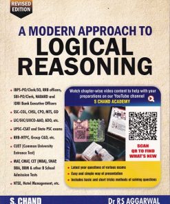 A MODERN APPROACH TO LOGICAL REASONING | DR. R. S. AGGARWAL |  S.Chand