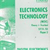 ELECTRONICS TECHNOLOGY (MCVC) Theory + Practical Paper- 3 Std. XI / Std. 11 (DIGITAL ELECTRONICS) | HDM Publication