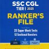SSC CGL TIER 1 2025 RANKERS FILE