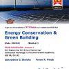 ENERGY CONSERVATION AND GREEN BUILDING