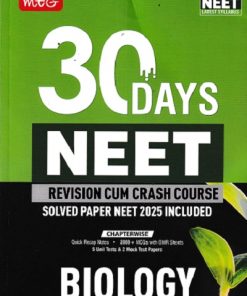 30 DAYS NEET REVISION CUM CRASH COURSE BIOLOGY
