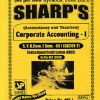 CORPORATE ACCOUNTING -1  SY B.COM SEM 3 CA201-T