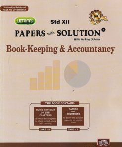 UTTAMS PAPERS WITH SOLUTION BOOK KEEPING & ACCOUNTANCY 12TH