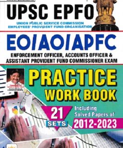 UPSC EPFO EO AO APFC Exam Practice Work Book Including Solved Papers