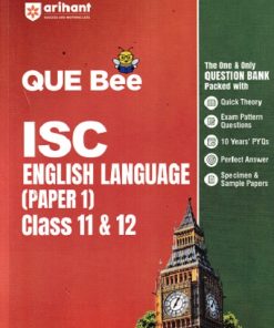 ISC Que Bee English Language (Paper 1) Class 11 & 12 
