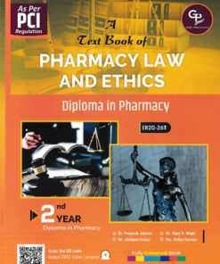 A TEXT BOOK OF PHARMACY LAW AND ETHICS DIPLOMA IN PHARMACY