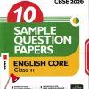 ENGLISH CORE Class 11th CBSE – ISUCCEED – 10 SAMPLE QUESTION PAPERS 2026