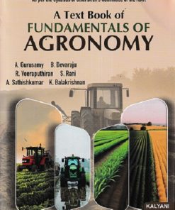 A TEXT BOOK OF FUNDAMENTALS OF AGRONOMY