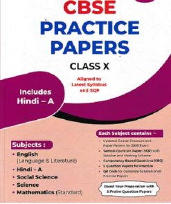 CBSE PRACTICE PAPERS CLASS 10TH INCLUDES HINDI A 2026