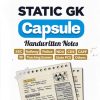 Static GK Capsule Handwritten Notes 