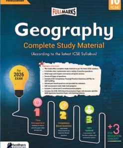 Full Marks ICSE Geography Class 10 Complete Study Material 